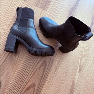 rag & bone Black Heeled Ankle Boots